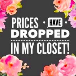 Price drop on most items!